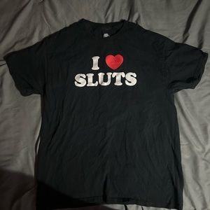 Danny Duncan I love sluts tshirt